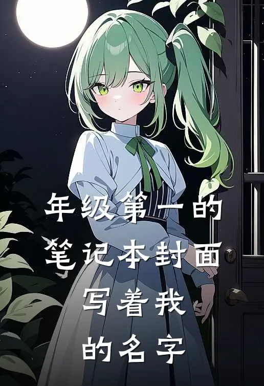 年级第一的笔记本封面，写着我的名字
