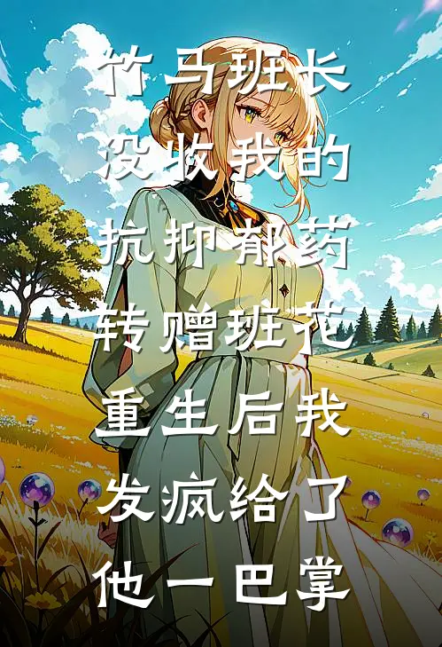 竹马班长没收我的抗抑郁药转赠班花，重生后我发疯给了他一巴掌