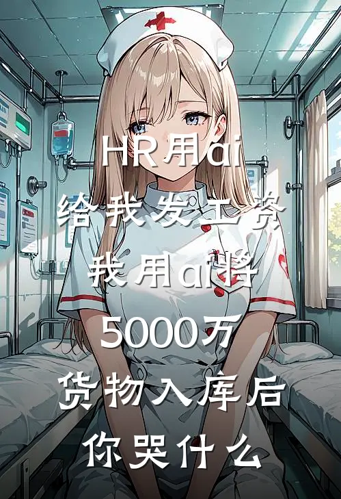 HR用ai给我发工资，我用ai将5000万货物入库后，你哭什么