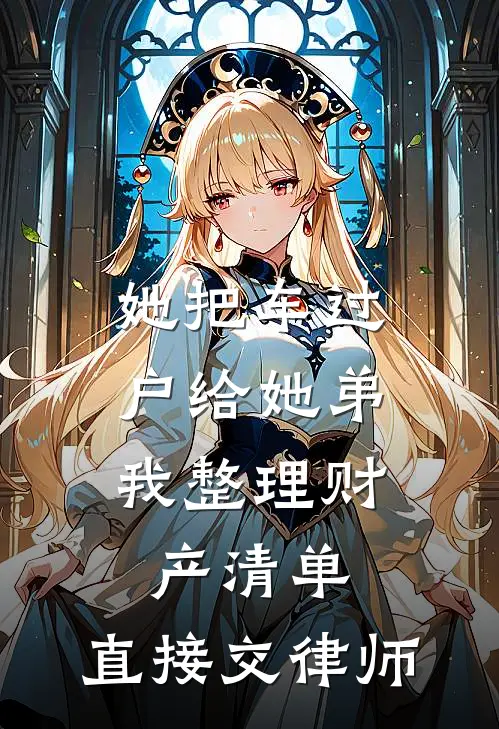 她把车过户给她弟，我整理财产清单，直接交律师