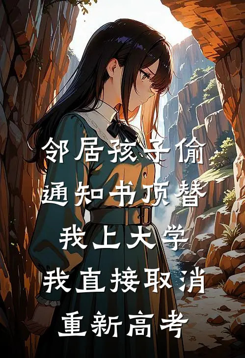 邻居孩子偷通知书顶替我上大学，我直接取消重新高考