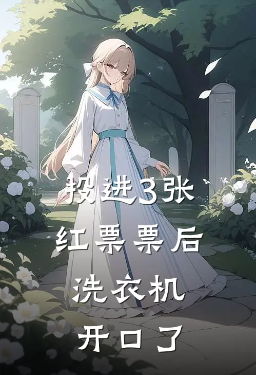 投进3张红票票后，洗衣机开口了