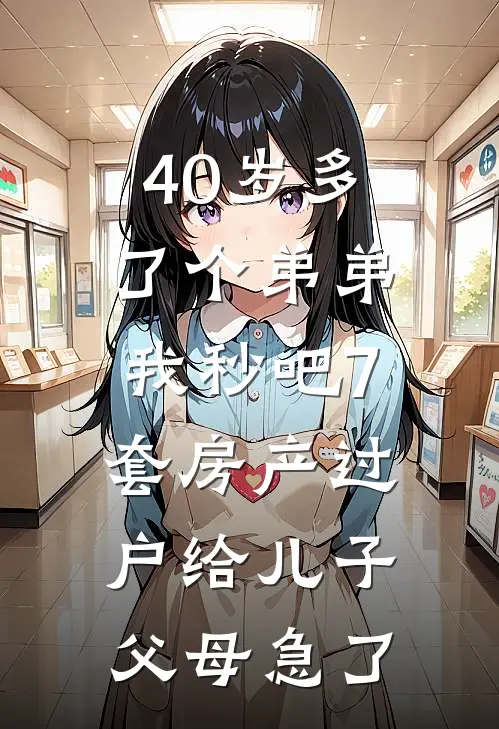 40岁多了个弟弟，我秒吧7套房产过户给儿子，父母急了