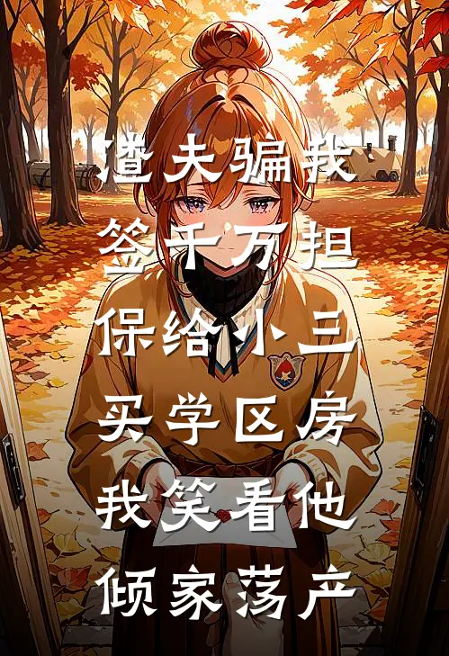 渣夫骗我签千万担保给小三买学区房，我笑看他倾家荡产