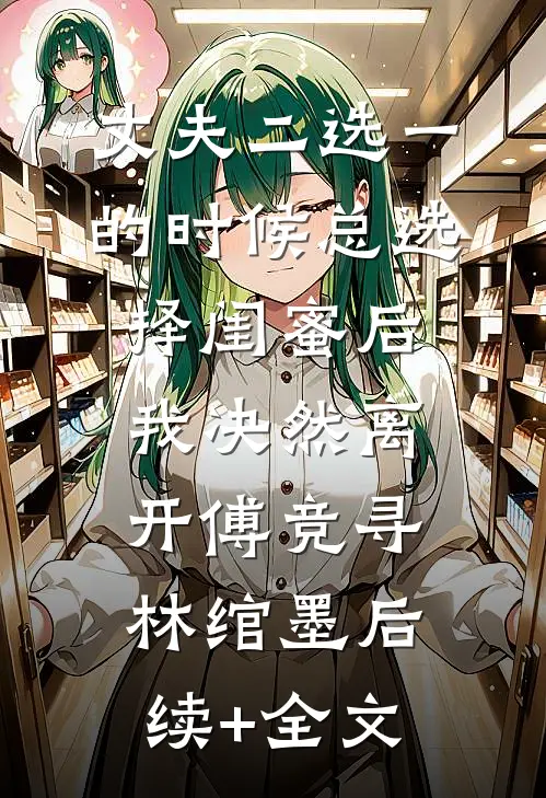 丈夫二选一的时候总选择闺蜜后，我决然离开傅竞寻林绾墨后续+全文