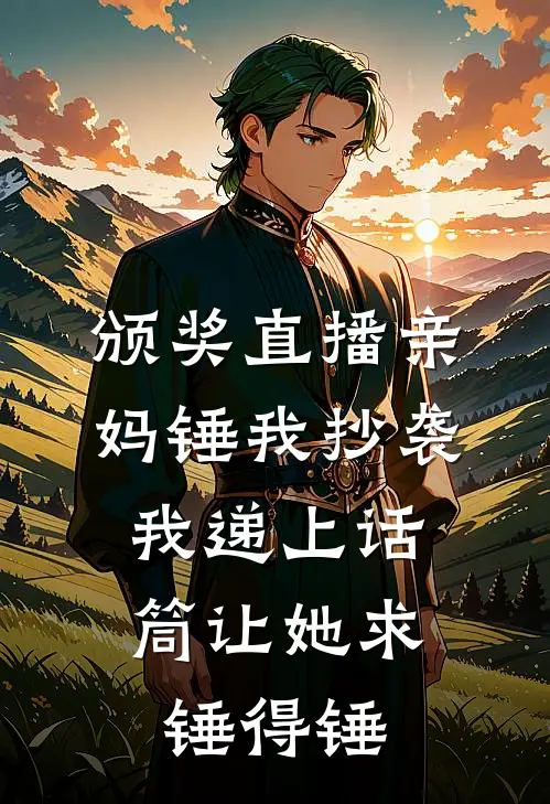颁奖直播亲妈锤我抄袭，我递上话筒让她求锤得锤