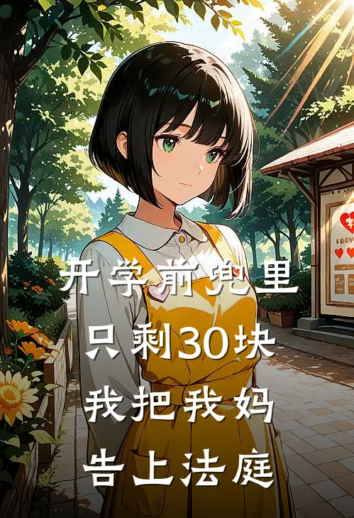 开学前兜里只剩30块，我把我妈告上法庭