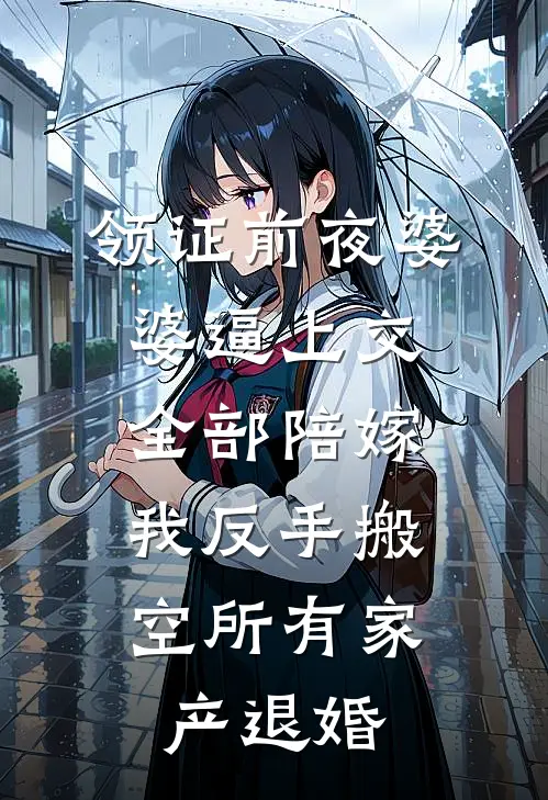 领证前夜婆婆逼上交全部陪嫁，我反手搬空所有家产退婚