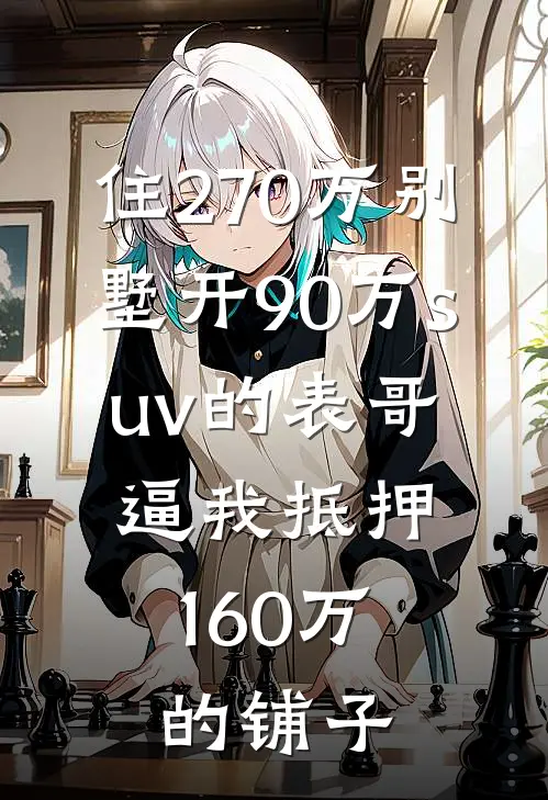 住270万别墅开90万suv的表哥，逼我抵押160万的铺子