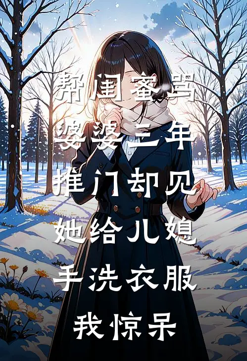 帮闺蜜骂婆婆三年，推门却见她给儿媳手洗衣服，我惊呆