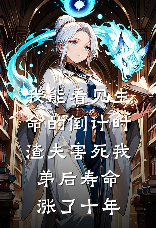 我能看见生命的倒计时，渣夫害死我弟后寿命涨了十年