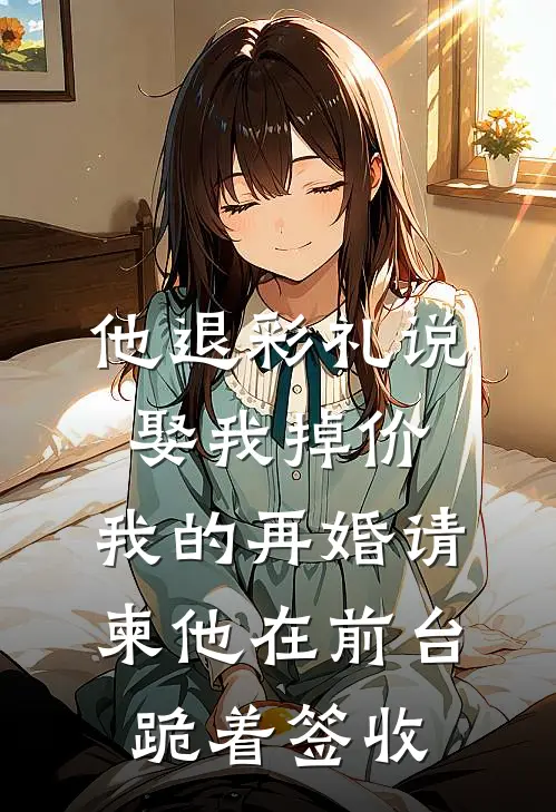 他退彩礼说娶我掉价，我的再婚请柬他在前台跪着签收