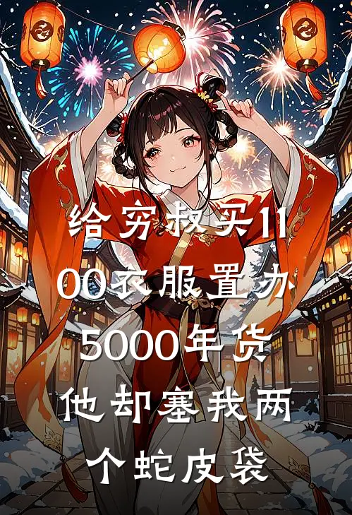 给穷叔买1100衣服置办5000年货，他却塞我两个蛇皮袋