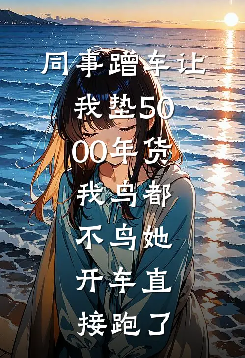同事蹭车让我垫5000年货，我鸟都不鸟她，开车直接跑了