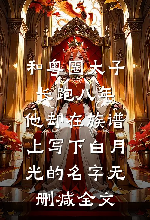 和粤圈太子长跑八年，他却在族谱上写下白月光的名字无删减全文