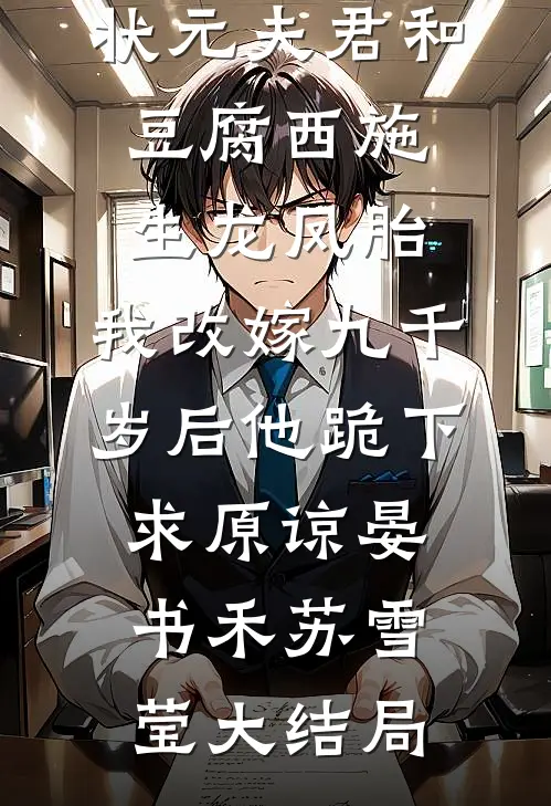 状元夫君和豆腐西施生龙凤胎，我改嫁九千岁后他跪下求原谅晏书禾苏雪莹大结局