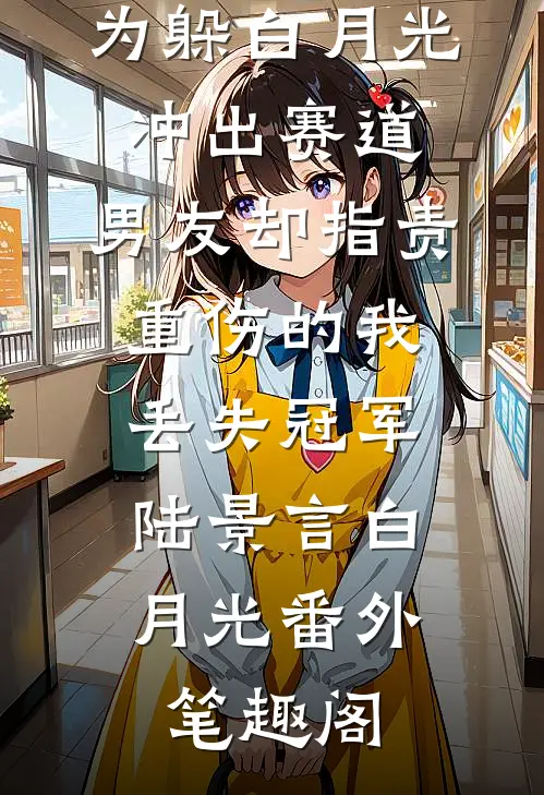 为躲白月光冲出赛道，男友却指责重伤的我丢失冠军：陆景言白月光番外笔趣阁