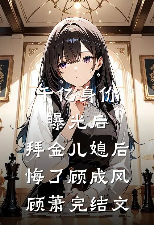 千亿身价曝光后，拜金儿媳后悔了顾成风顾萧完结文