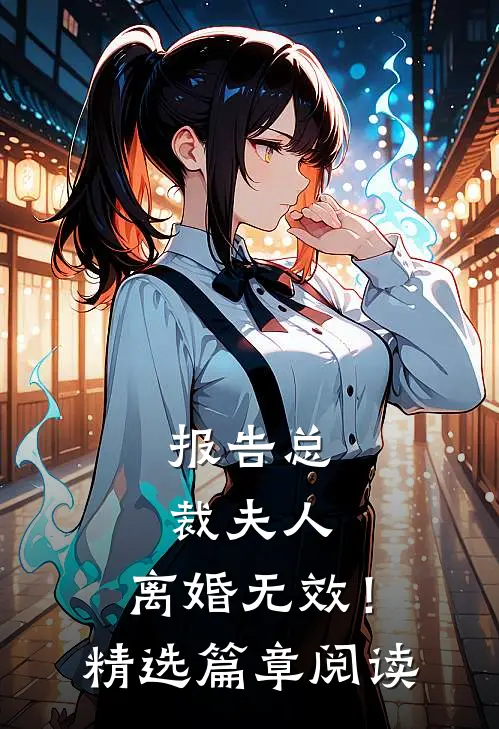 报告总裁夫人，离婚无效！精选篇章阅读