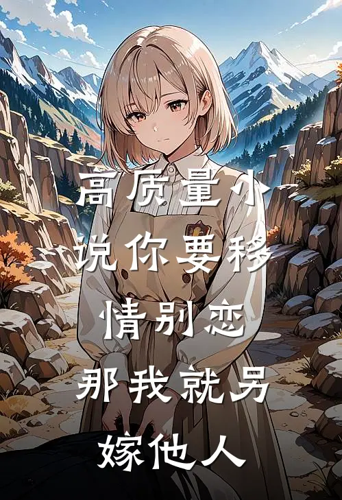 高质量小说你要移情别恋，那我就另嫁他人