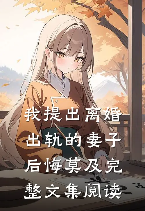 我提出离婚，出轨的妻子后悔莫及完整文集阅读