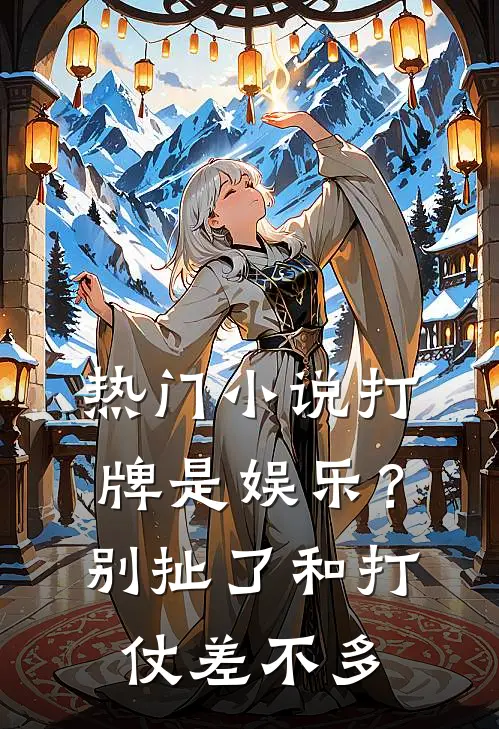 热门小说打牌是娱乐？别扯了，和打仗差不多