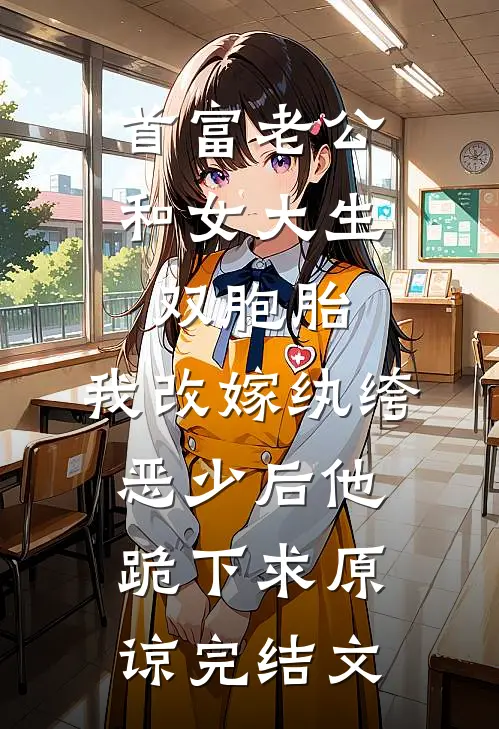 首富老公和女大生双胞胎，我改嫁纨绔恶少后他跪下求原谅完结文