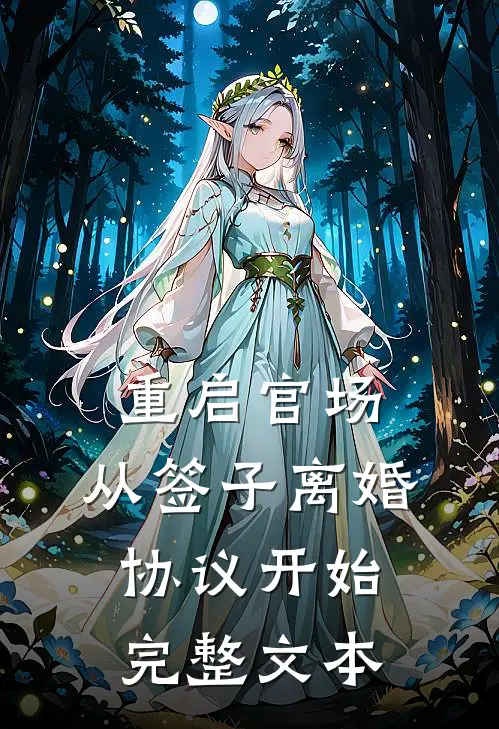 重启官场：从签子离婚协议开始完整文本