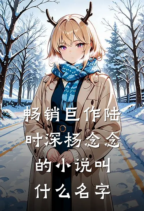 畅销巨作陆时深杨念念的小说叫什么名字