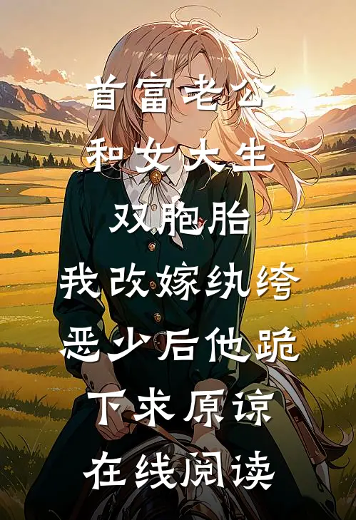 首富老公和女大生双胞胎，我改嫁纨绔恶少后他跪下求原谅在线阅读