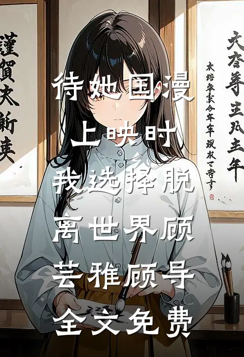 待她国漫上映时，我选择脱离世界顾芸雅顾导全文免费