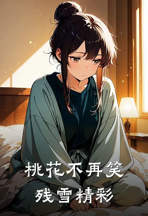 桃花不再笑残雪精彩