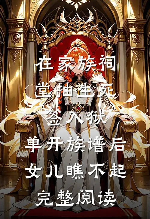 在家族祠堂抽生死签入狱，单开族谱后女儿瞧不起完整阅读