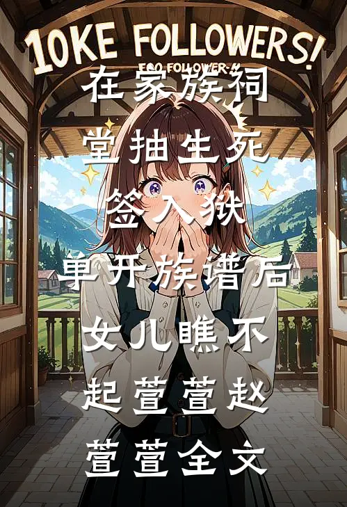 在家族祠堂抽生死签入狱，单开族谱后女儿瞧不起萱萱赵萱萱全文
