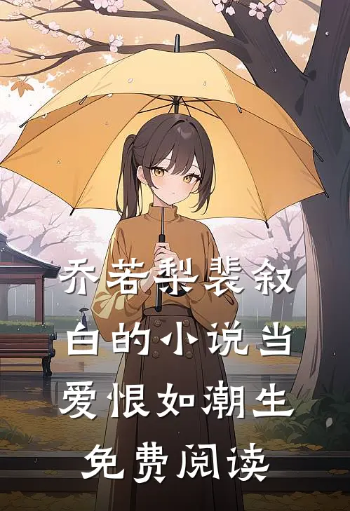 乔若梨裴叙白的小说当爱恨如潮生免费阅读