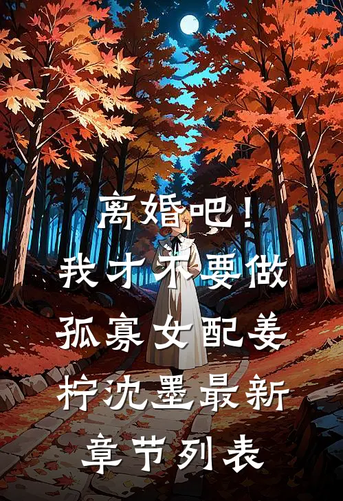 离婚吧！我才不要做孤寡女配姜柠沈墨最新章节列表