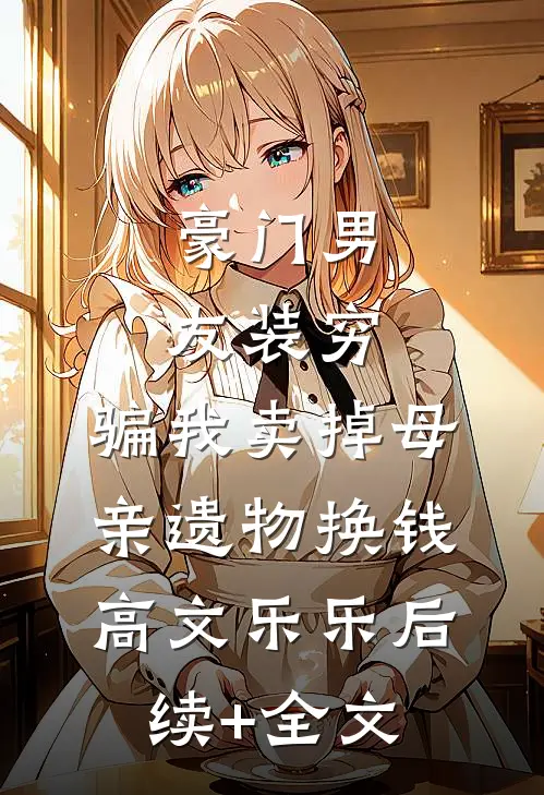 豪门男友装穷，骗我卖掉母亲遗物换钱高文乐乐后续+全文