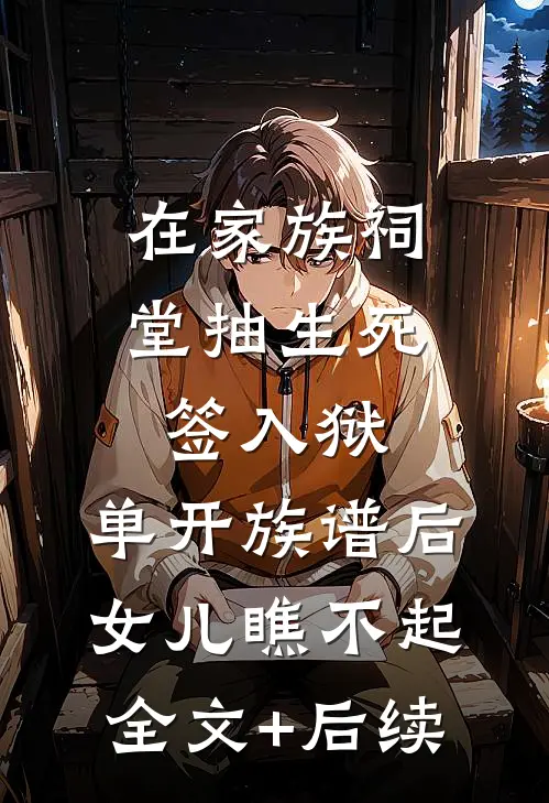 在家族祠堂抽生死签入狱，单开族谱后女儿瞧不起全文+后续