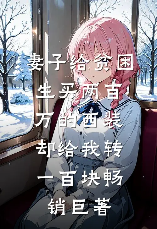 妻子给贫困生买两百万的西装，却给我转一百块畅销巨著