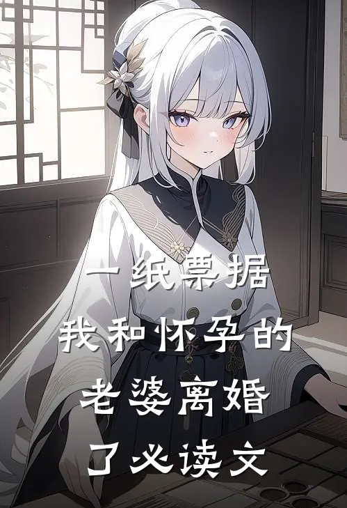 一纸票据，我和怀孕的老婆离婚了必读文