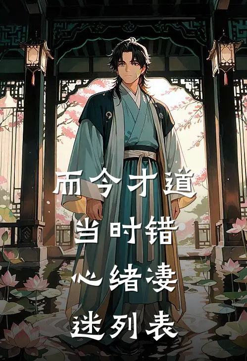 而今才道当时错，心绪凄迷列表