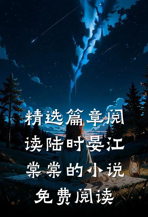 精选篇章阅读陆时晏江棠棠的小说免费阅读