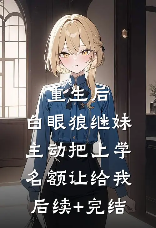 重生后，白眼狼继妹主动把上学名额让给我后续+完结