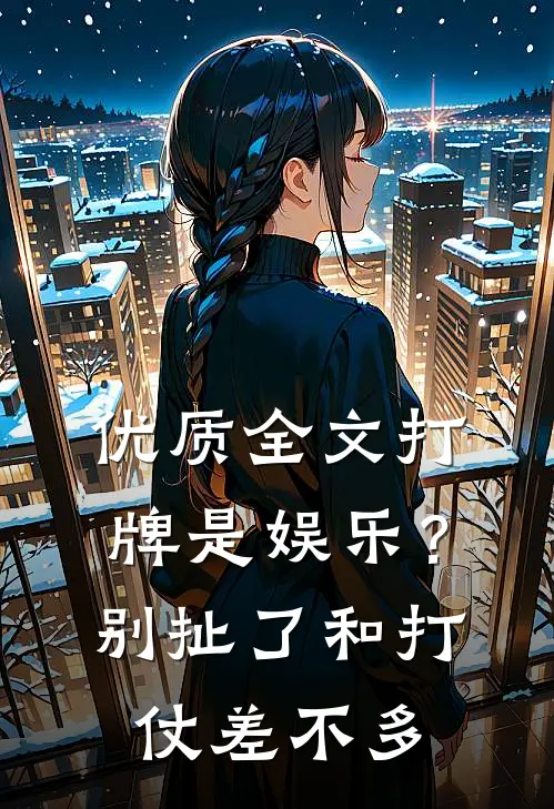 优质全文打牌是娱乐？别扯了，和打仗差不多