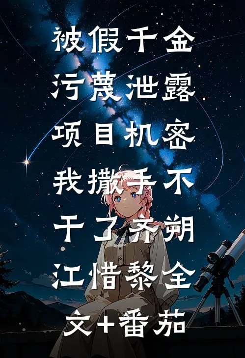 被假千金污蔑泄露项目机密，我撒手不干了齐朔江惜黎全文+番茄