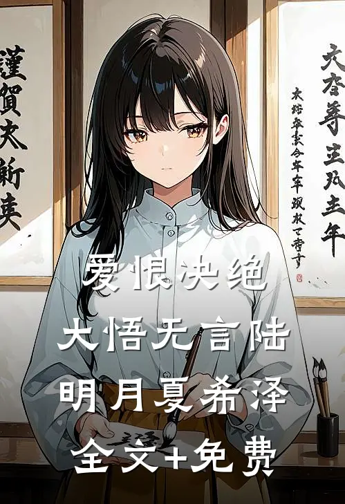 爱恨决绝，大悟无言陆明月夏希泽全文+免费